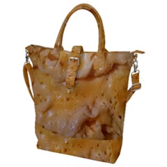 Buckle Top Tote Bag 