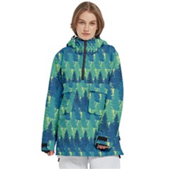 Women s Pullover Zip Ski and Snowboard Waterproof Breathable Jacket 