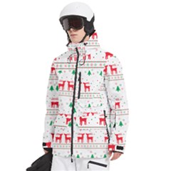 Men s Multi Pockets Zip Ski and Snowboard Waterproof Breathable Jacket 