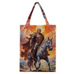 Heroic Trump Warrior in Golden Armor Classic Tote Bag