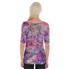 Wide Neckline T-Shirt 