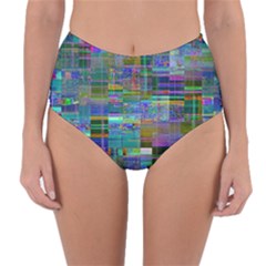 Reversible High-Waist Bikini Bottoms 