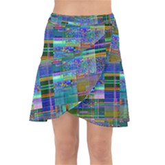 Wrap Front Skirt 