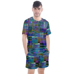 Men s Mesh T-Shirt and Shorts Set 