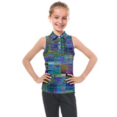 Kids  Sleeveless Polo T-Shirt 