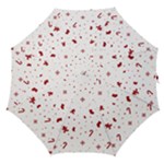 Christmas Xmas Holiday Pattern Background Straight Umbrellas