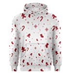 Christmas Xmas Holiday Pattern Background Men s Core Hoodie