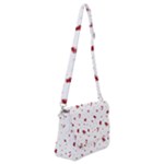 Christmas Xmas Holiday Pattern Background Shoulder Bag with Back Zipper