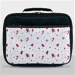 Christmas Xmas Holiday Pattern Background Lunch Bag