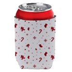 Christmas Xmas Holiday Pattern Background Can Holder