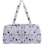 Christmas Xmas Holiday Pattern Background Multi Function Bag