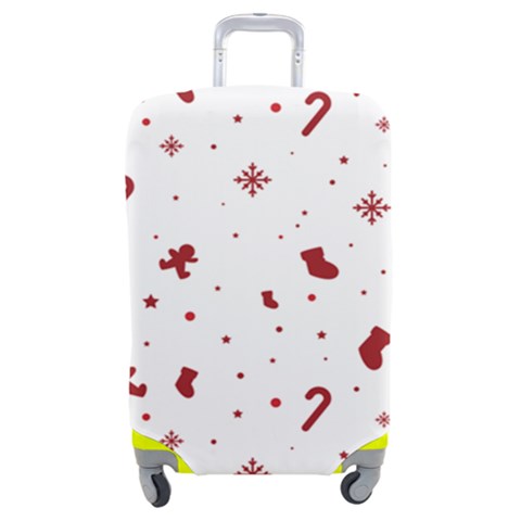 Christmas Xmas Holiday Pattern Background Luggage Cover (Medium) from ArtsNow.com