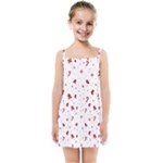 Christmas Xmas Holiday Pattern Background Kids  Summer Sun Dress