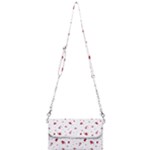 Christmas Xmas Holiday Pattern Background Mini Crossbody Handbag