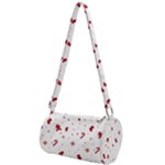 Christmas Xmas Holiday Pattern Background Mini Cylinder Bag