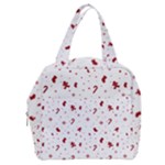 Christmas Xmas Holiday Pattern Background Boxy Hand Bag