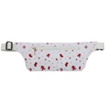 Christmas Xmas Holiday Pattern Background Active Waist Bag