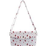 Christmas Xmas Holiday Pattern Background Removable Strap Clutch Bag