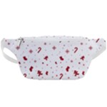 Christmas Xmas Holiday Pattern Background Waist Bag 