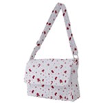 Christmas Xmas Holiday Pattern Background Full Print Messenger Bag (M)