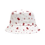 Christmas Xmas Holiday Pattern Background Bucket Hat