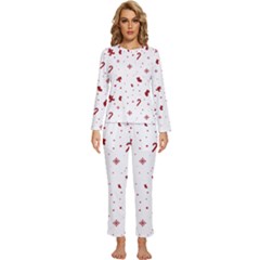 Womens  Long Sleeve Lightweight Pajamas Set 