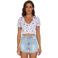 V-Neck Crop Top 