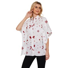 Women s Batwing Button Up Shirt 