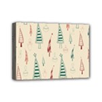 Trees Christmas Holiday Pattern Mini Canvas 7  x 5  (Stretched)