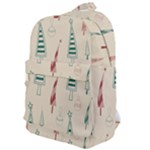 Trees Christmas Holiday Pattern Classic Backpack