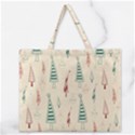 Zipper Large Tote Bag 