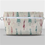 Trees Christmas Holiday Pattern Handbag Organizer