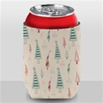 Trees Christmas Holiday Pattern Can Holder