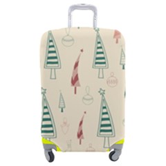 Trees Christmas Holiday Pattern Luggage Cover (Medium) from ArtsNow.com