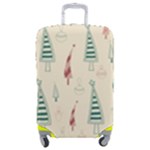 Trees Christmas Holiday Pattern Luggage Cover (Medium)