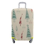 Trees Christmas Holiday Pattern Luggage Cover (Small)