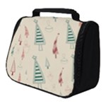 Trees Christmas Holiday Pattern Full Print Travel Pouch (Small)