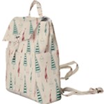 Trees Christmas Holiday Pattern Buckle Everyday Backpack