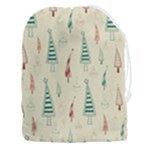 Trees Christmas Holiday Pattern Drawstring Pouch (3XL)