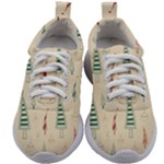 Trees Christmas Holiday Pattern Kids Athletic Shoes