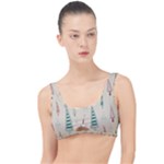 Trees Christmas Holiday Pattern The Little Details Bikini Top