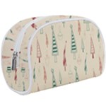 Trees Christmas Holiday Pattern Make Up Case (Large)