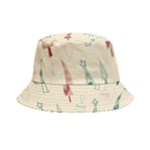 Trees Christmas Holiday Pattern Bucket Hat