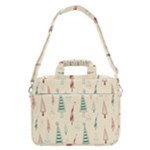 Trees Christmas Holiday Pattern MacBook Pro 13  Shoulder Laptop Bag 