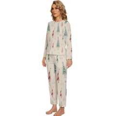 Womens  Long Sleeve Lightweight Pajamas Set 