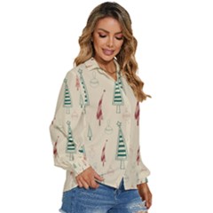 Women s Long Sleeve Button Up Shirt 