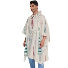 Men s Hooded Rain Ponchos 