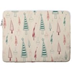 Trees Christmas Holiday Pattern 17  Vertical Laptop Sleeve Case With Pocket