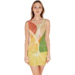 Citrus Fruit Healthy Vitamin Bodycon Dress