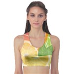 Citrus Fruit Healthy Vitamin Fitness Sports Bra